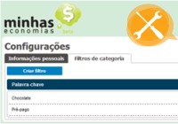 Novidades: categorização automática e busca